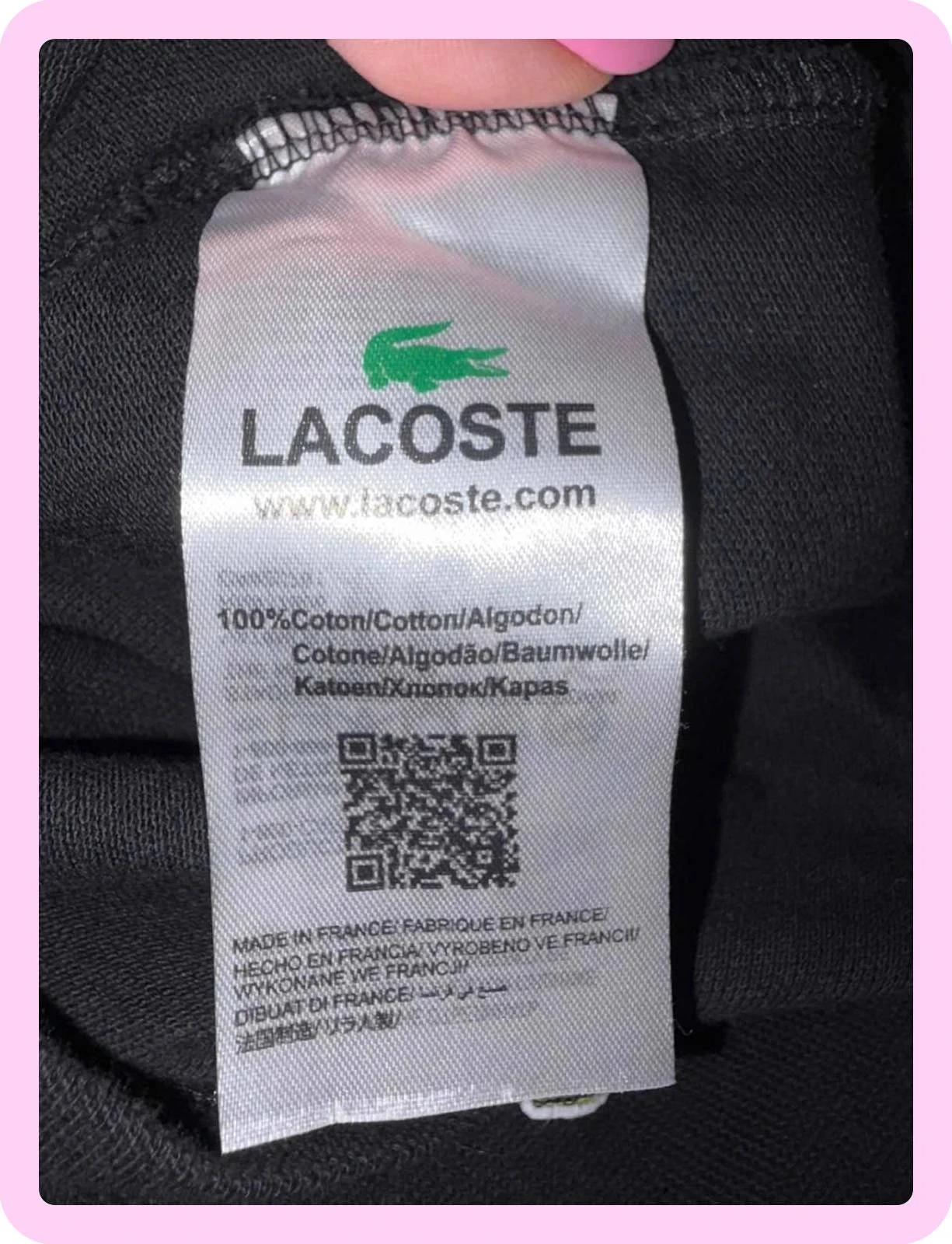 Polo Lacoste homme taille xl peu mis – photo 8